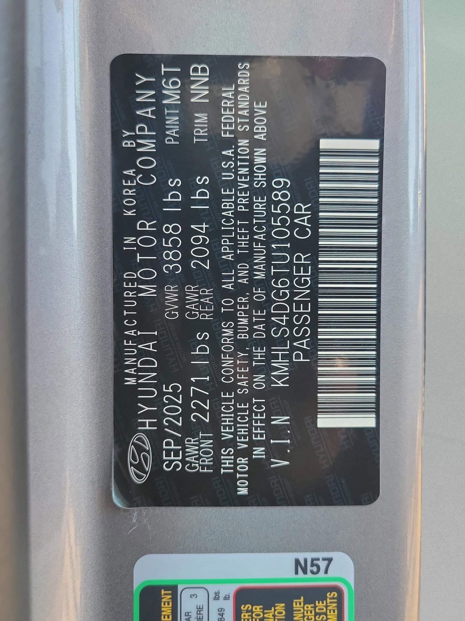 New 2026 Hyundai Elantra SEL Sport w/ Cargo Package image 33