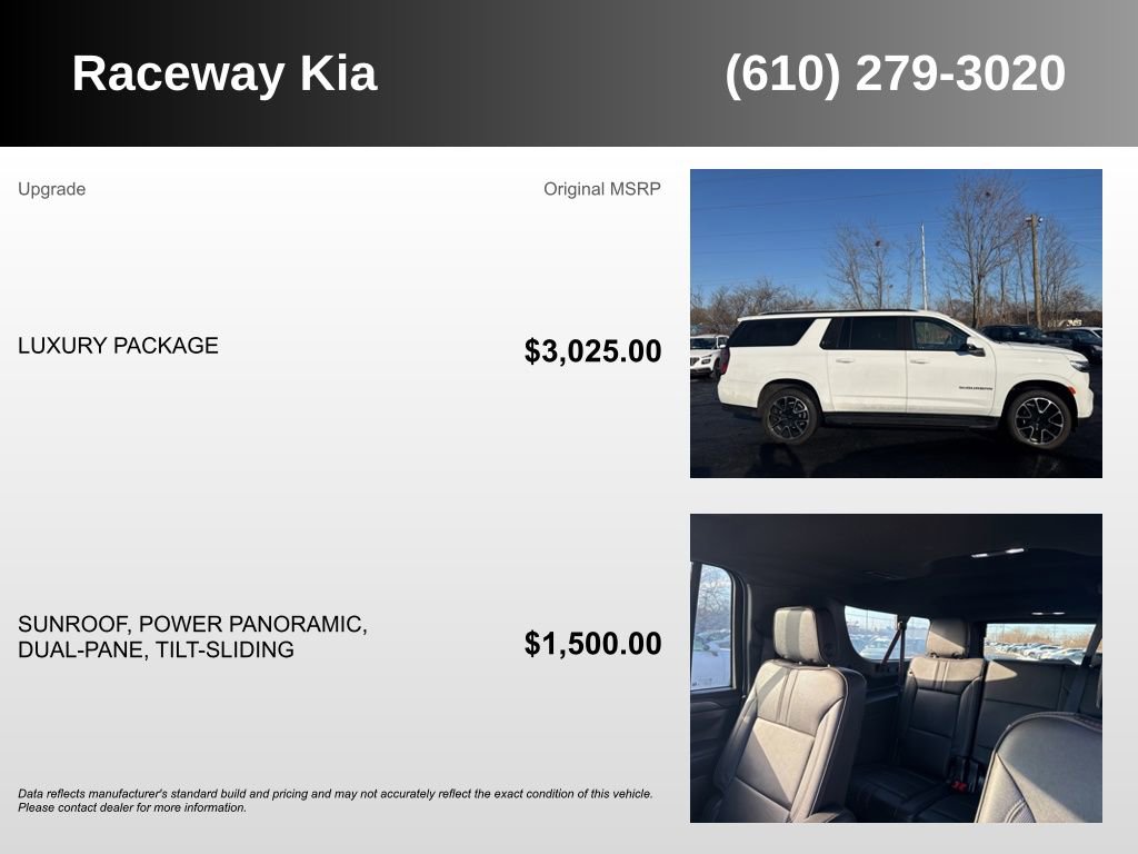 Used 2024 Chevrolet Suburban RST w/ Luxury Package image 5