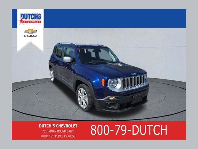 Used 2018 Jeep Renegade Limited w/ UConnect 8.4 Nav Group FWD image 1