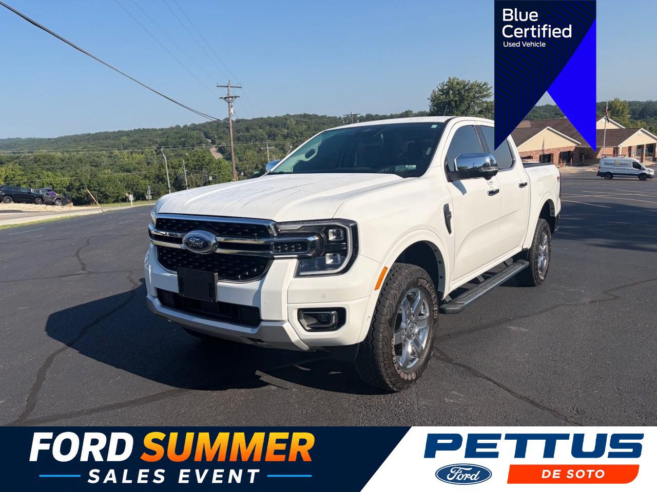 Certified 2024 Ford Ranger Lariat w/ FX4 Off-Road Package AWD/4WD image 1