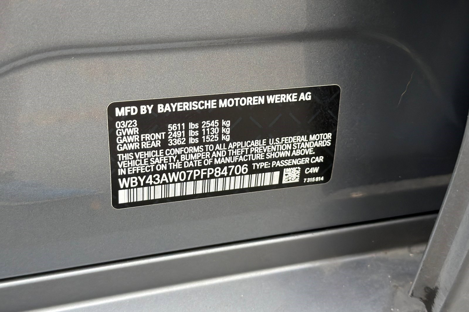 Certified 2023 BMW i4 eDrive35 w/ Parking Assistance Package image 41