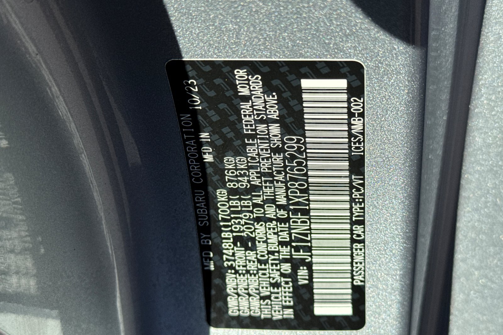 Used 2023 Toyota GR86 Premium w/ ALL Weather Mat Package (TMS) RWD image 28