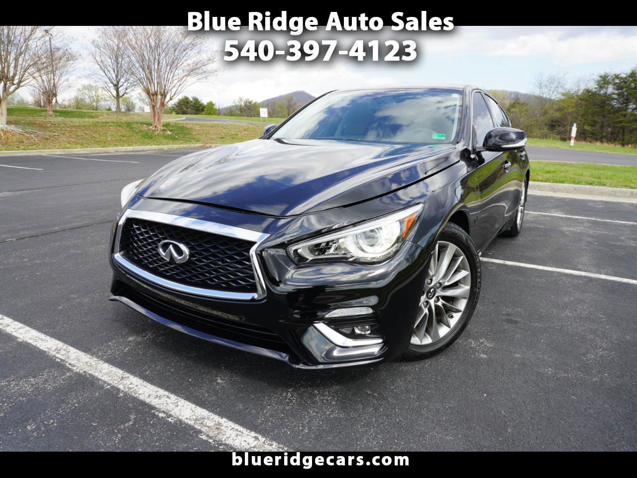 Used 2018 INFINITI Q50 Luxe w/ Cargo Package (L95) image 1