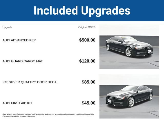 Used 2016 Audi A5 2.0T Premium AWD/4WD image 5