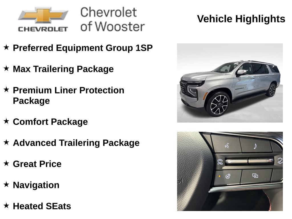 New 2026 Chevrolet Suburban RST w/ Comfort Package AWD/4WD image 2