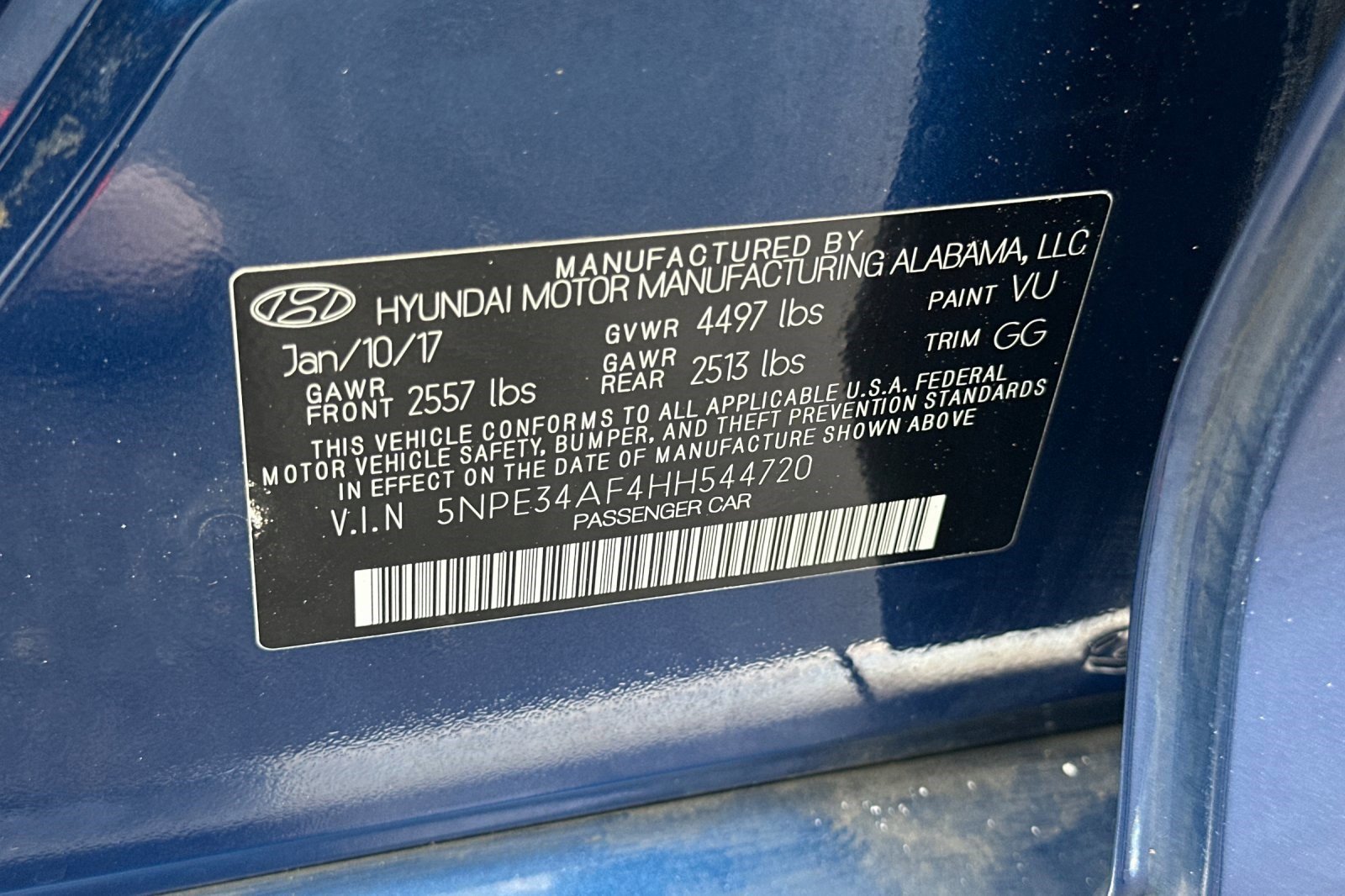 Used 2017 Hyundai Sonata Sport w/ Value Edition Package 02 FWD image 35