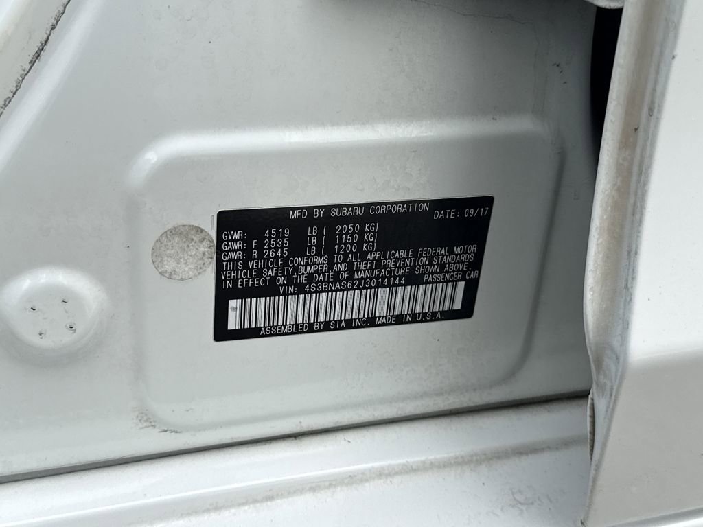 Used 2018 Subaru Legacy 2.5i Sport image 39
