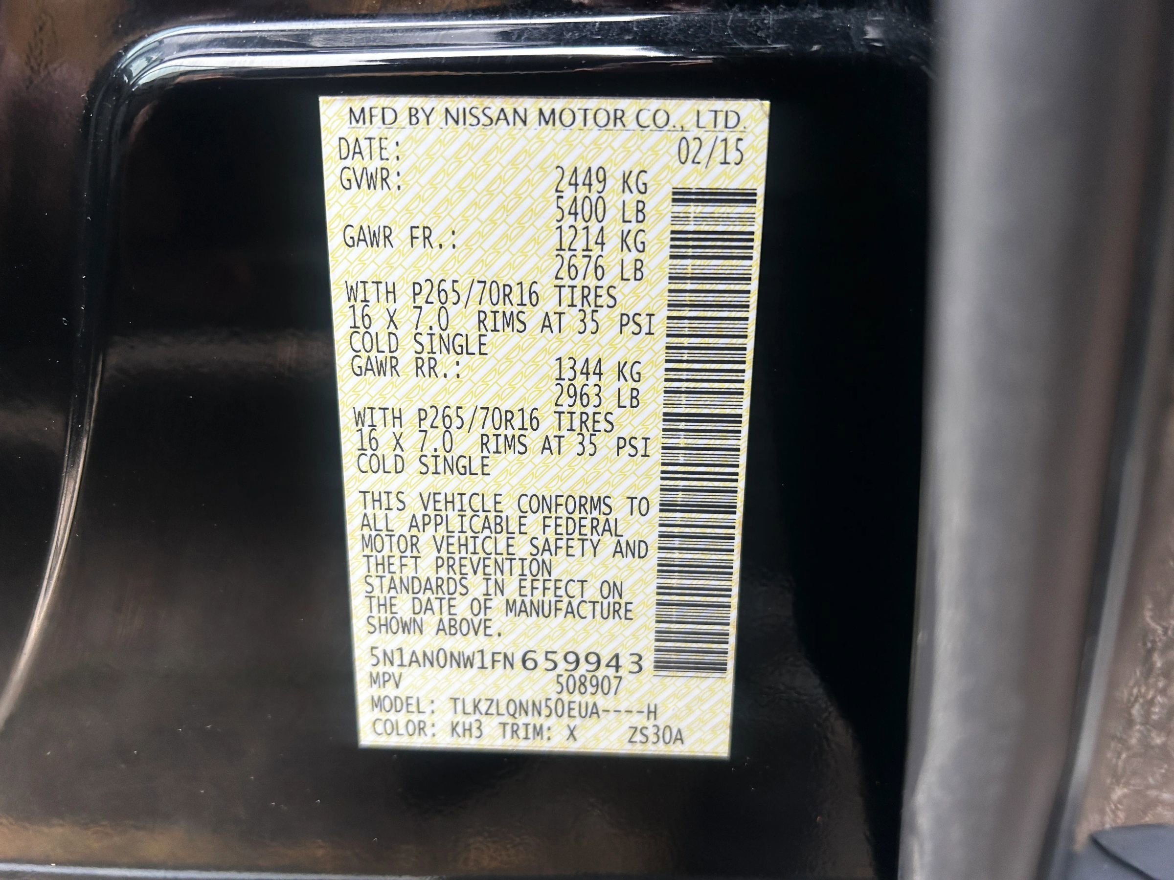 Used 2015 Nissan Xterra X AWD/4WD image 58