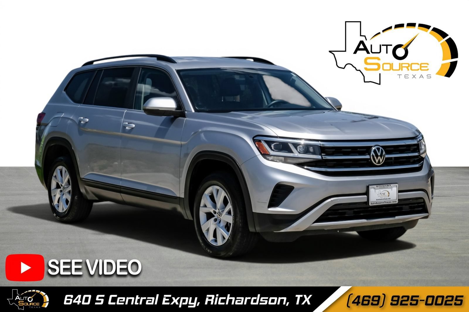Used 2021 Volkswagen Atlas S
