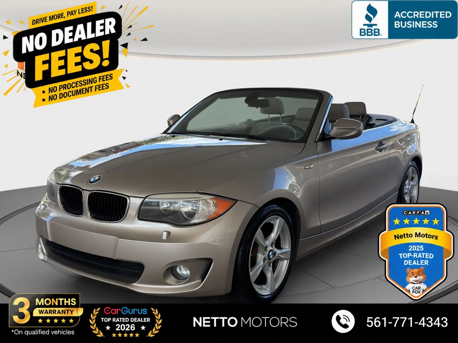Used 2012 BMW 128i Convertible