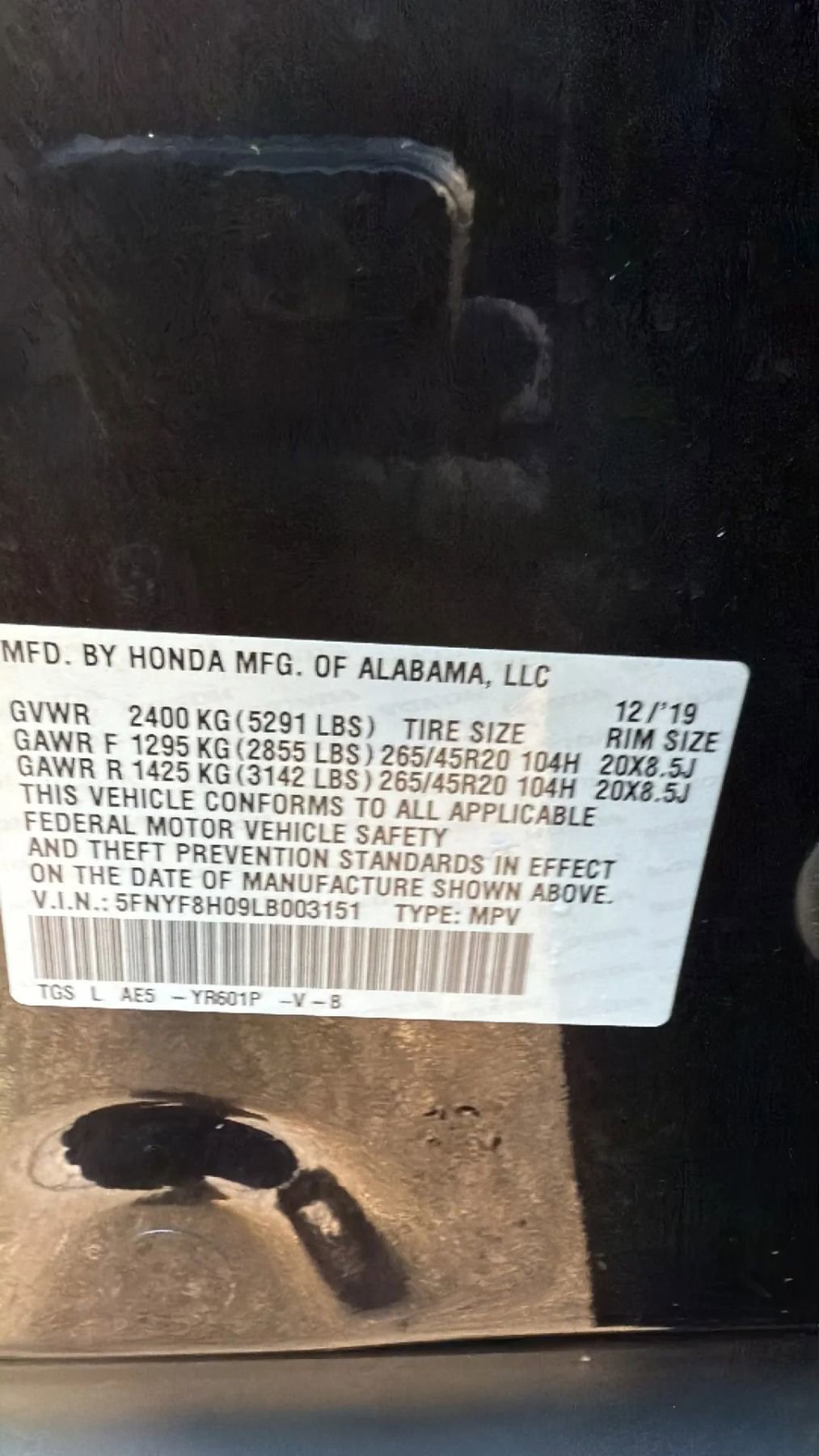 Used 2020 Honda Passport Elite image 33