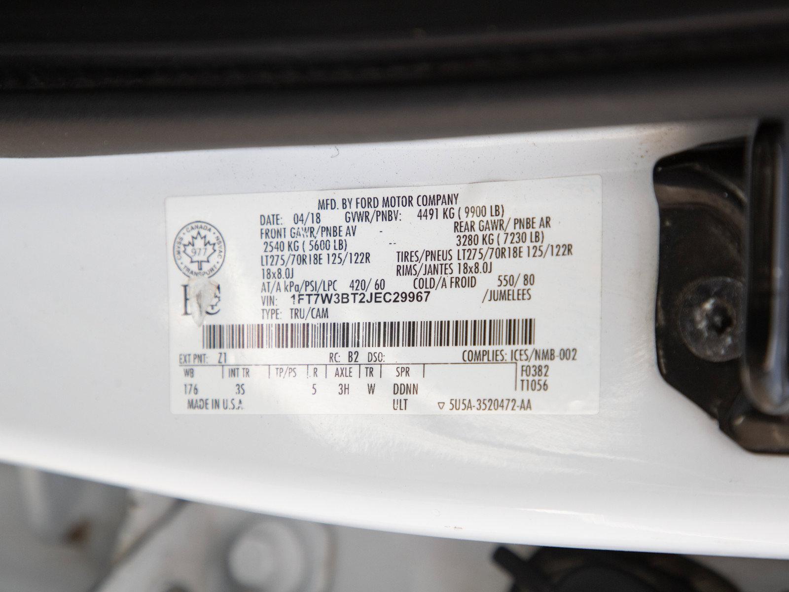 Used 2018 Ford F350 XLT AWD/4WD image 30