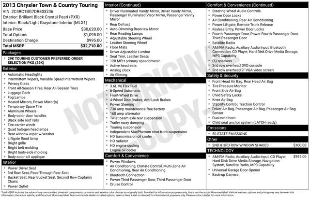 Used 2013 Chrysler Town & Country Touring image 38