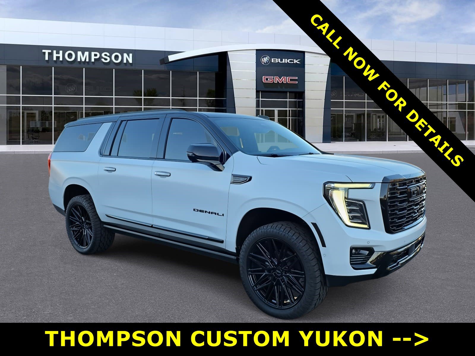 New 2026 GMC Yukon XL Denali w/ Sun & Power Step Package