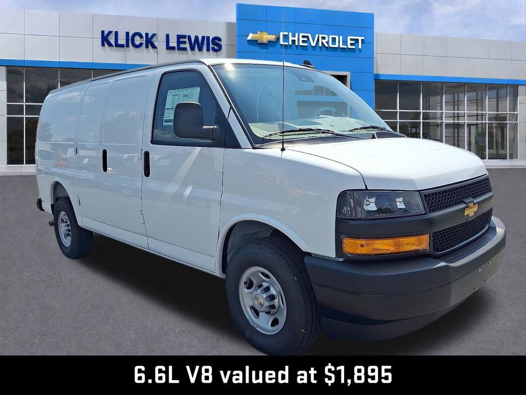 New 2025 Chevrolet Express 3500 WT Van w/ Driver Convenience Package