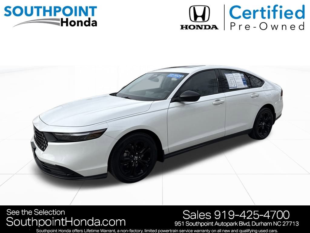 Certified 2025 Honda Accord SE video 3