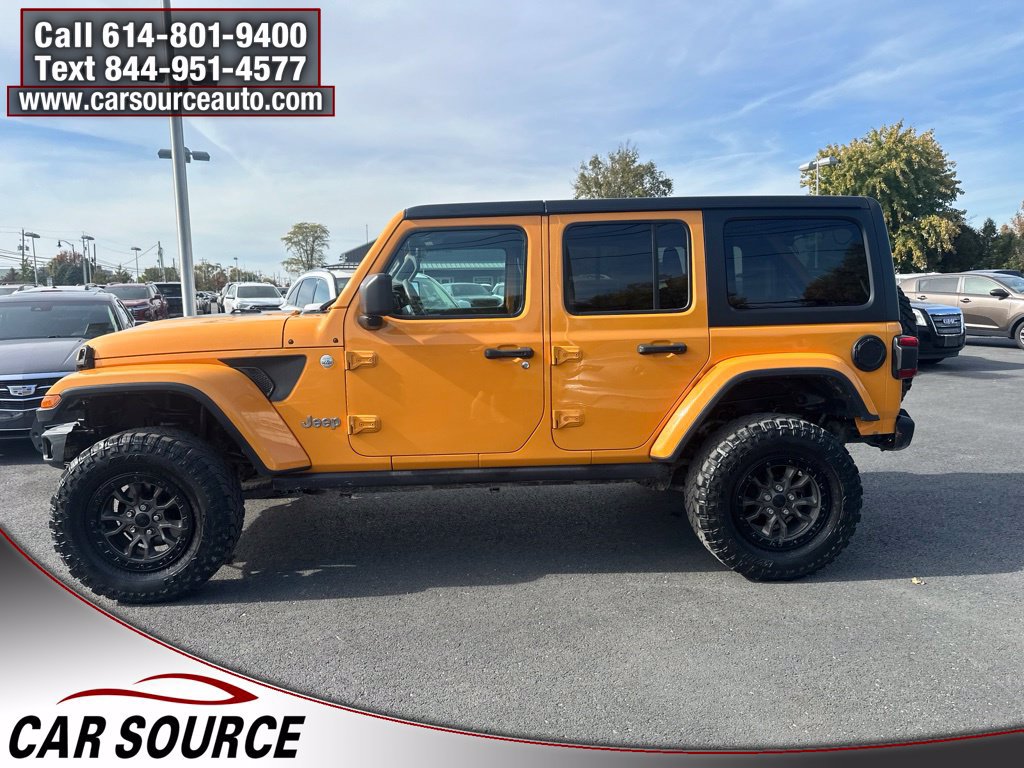 Used 2018 Jeep Wrangler Unlimited Sahara w/ Uconnect 4C Nav & Sound Group AWD/4WD image 4