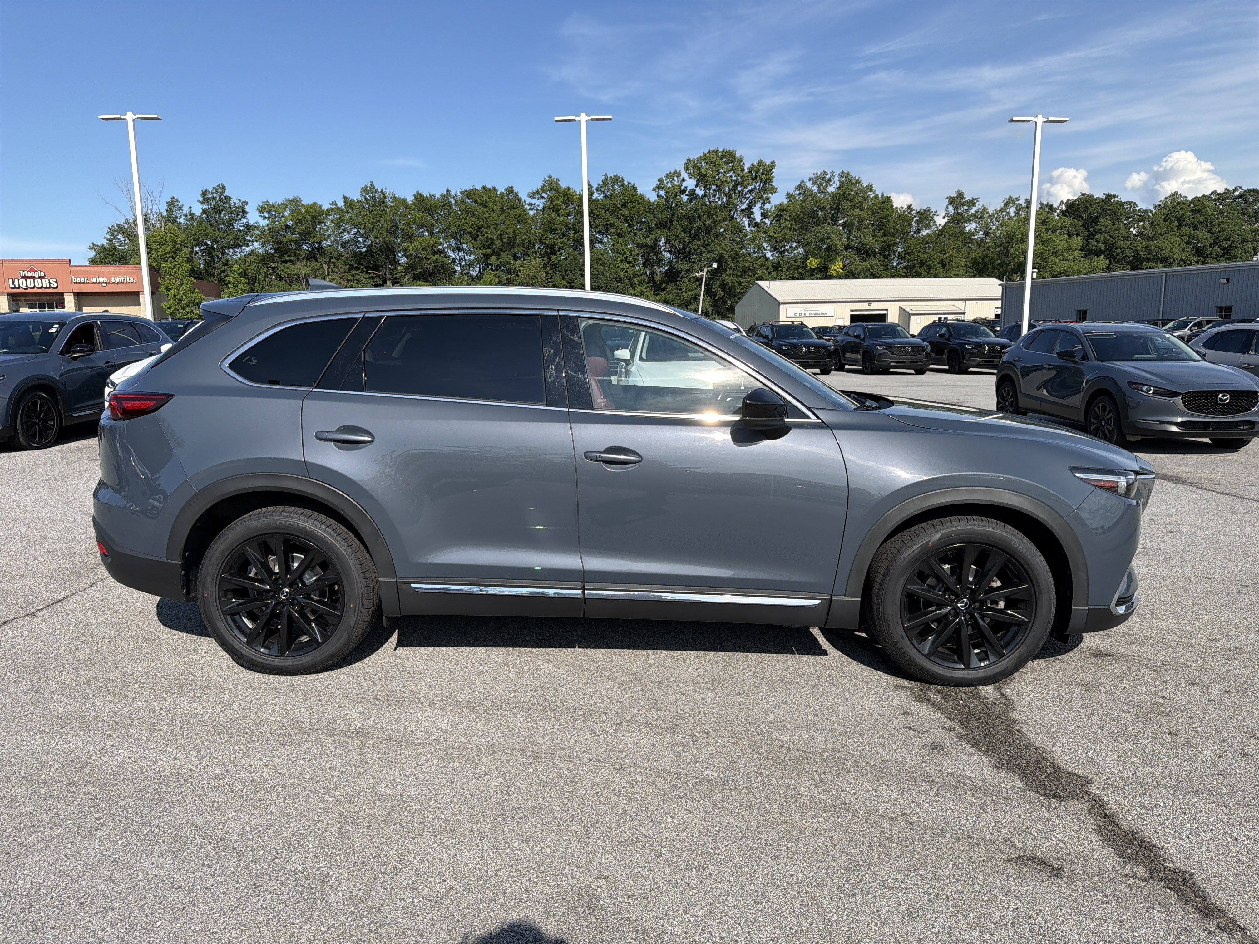 Certified 2023 MAZDA CX-9 Carbon Edition AWD/4WD image 2