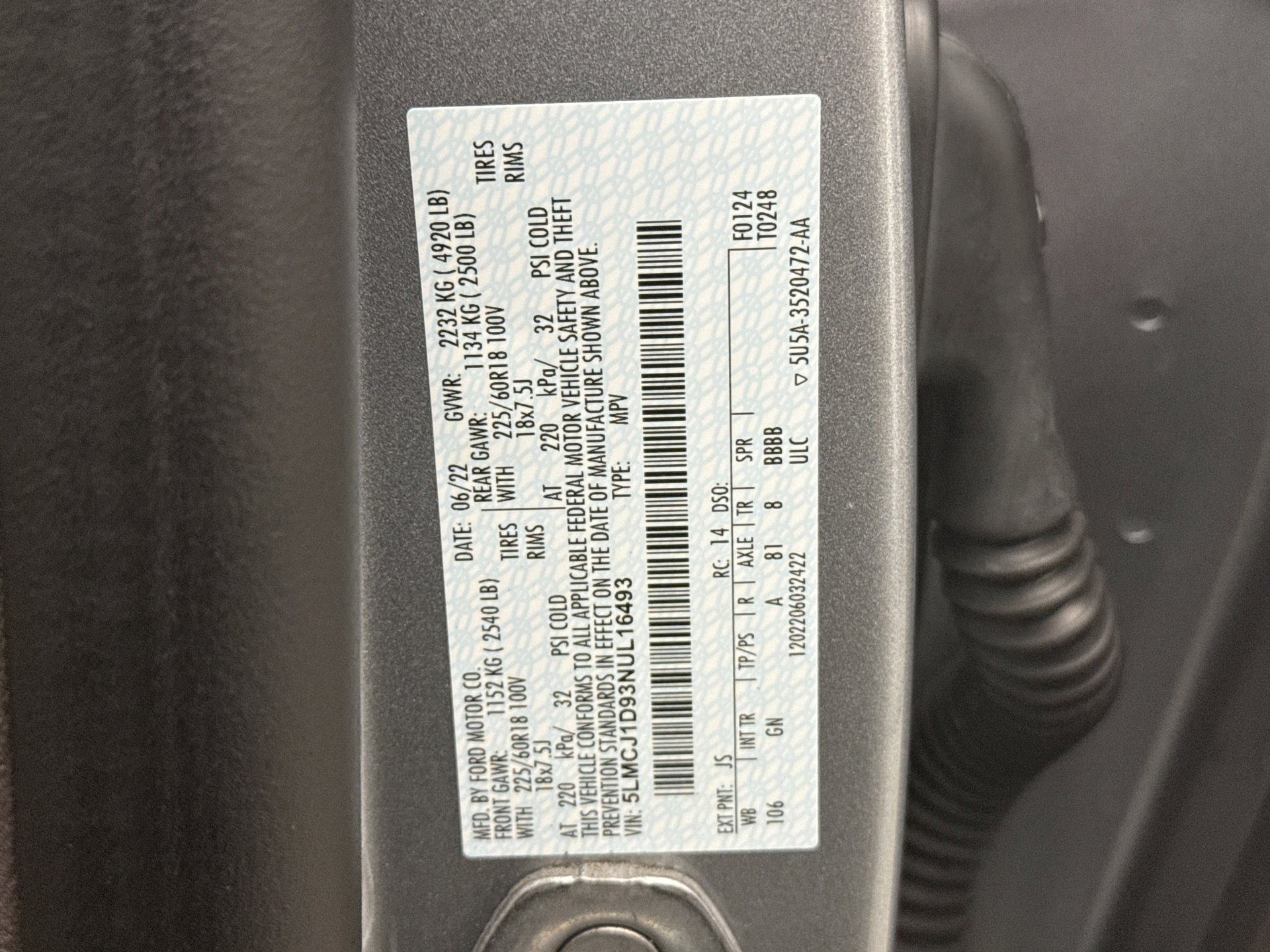 Used 2022 Lincoln Corsair AWD w/ Equipment Group 101A image 24