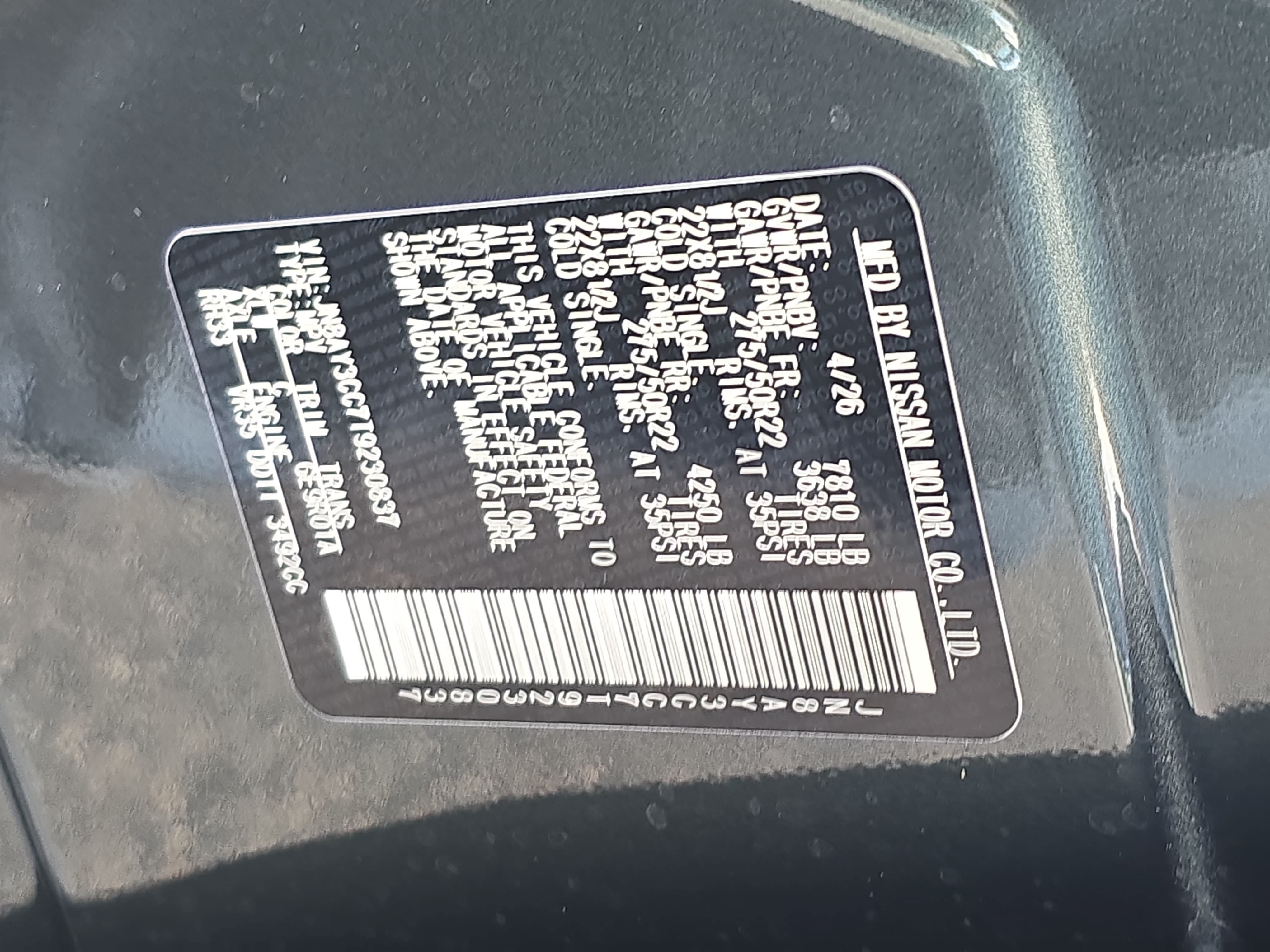 New 2026 Nissan Armada Platinum Reserve AWD/4WD image 38