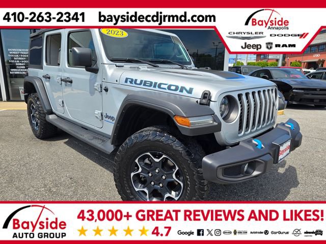 Used 2023 Jeep Wrangler Unlimited Rubicon 4xe w/ Cold Weather Group