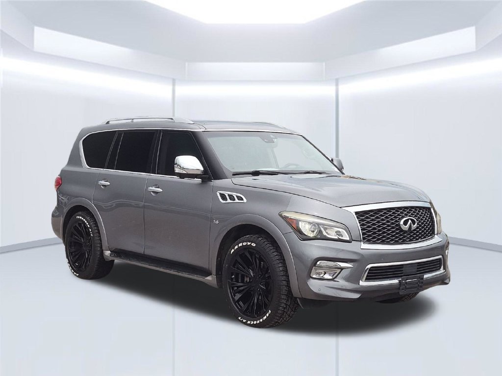 Used 2017 INFINITI QX80 4WD w/ Driver Assistance Package image 8