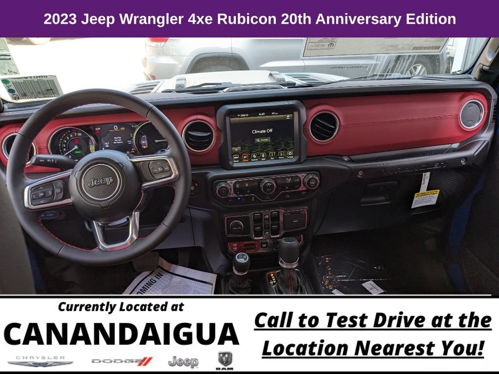 New 2023 Jeep Wrangler Unlimited Rubicon 4xe AWD/4WD image 22