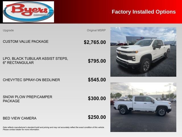 Used 2024 Chevrolet Silverado 2500 Custom w/ Custom Value Package image 10