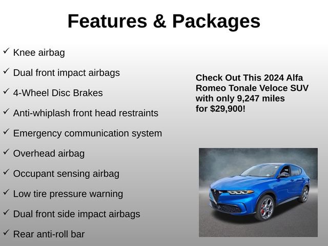 Used 2024 Alfa Romeo Tonale Veloce image 25