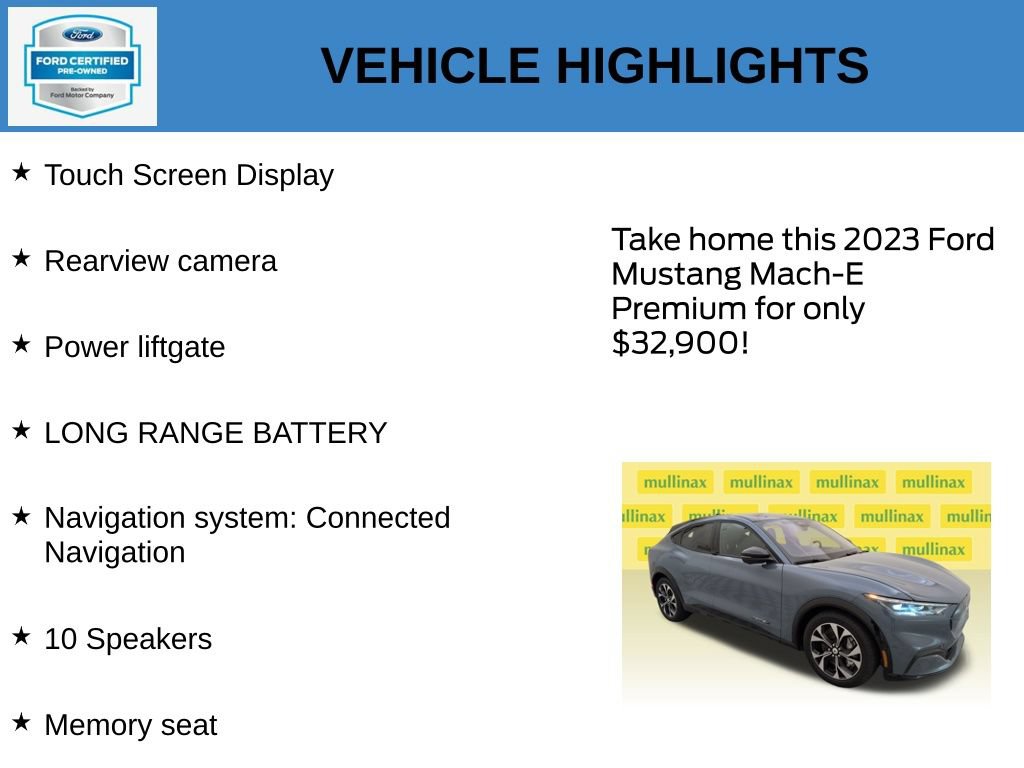 Used 2023 Ford Mustang Mach-E Premium RWD image 21