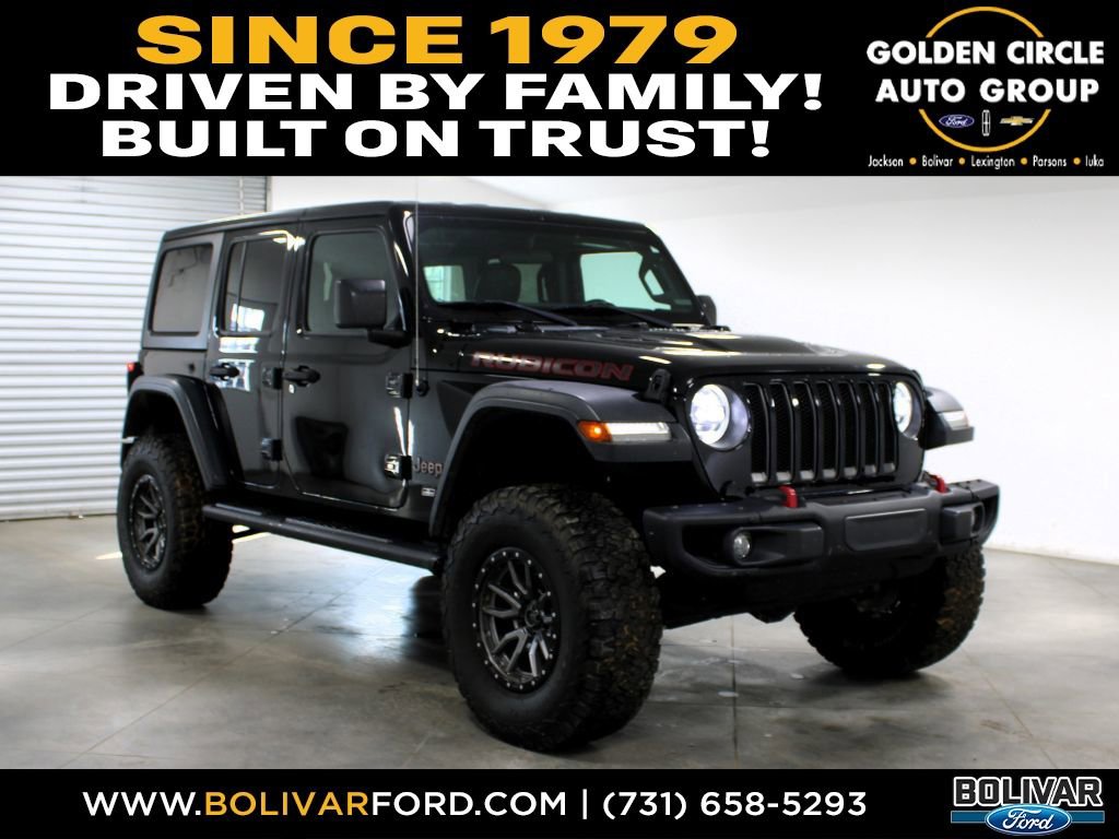 Used 2018 Jeep Wrangler Unlimited Rubicon w/ Steel Bumper Group AWD/4WD image 1