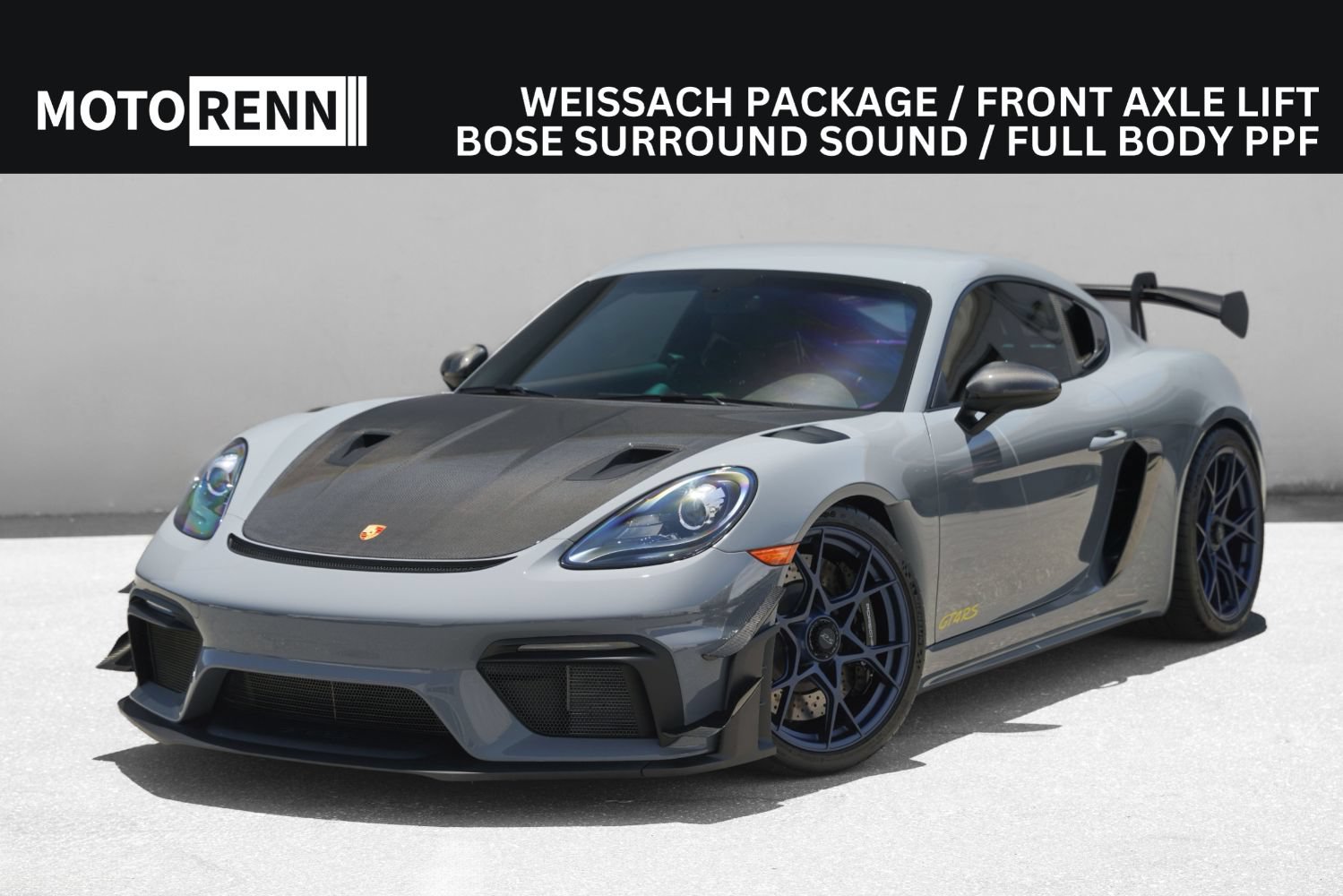 Used 2023 Porsche 718 Cayman GT4 RS RWD image 1