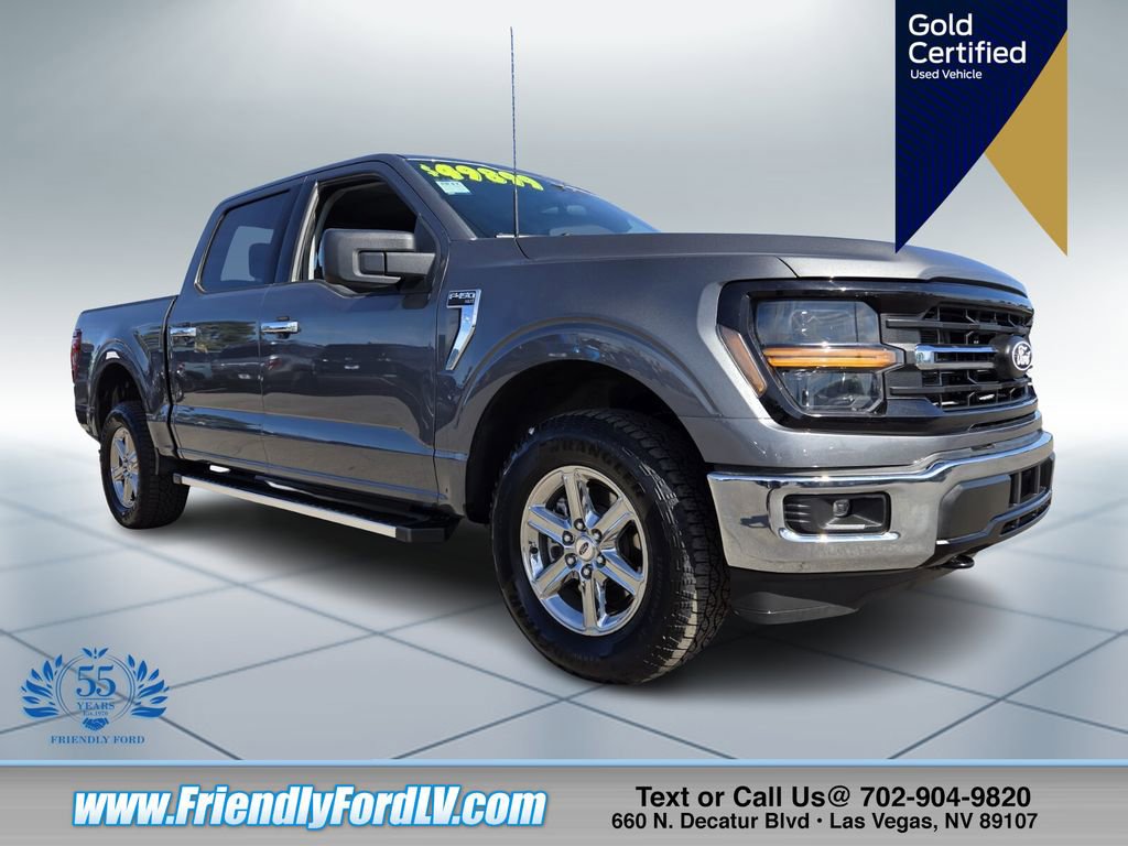 Certified 2025 Ford F150 XLT w/ Equipment Group 301A Standard
