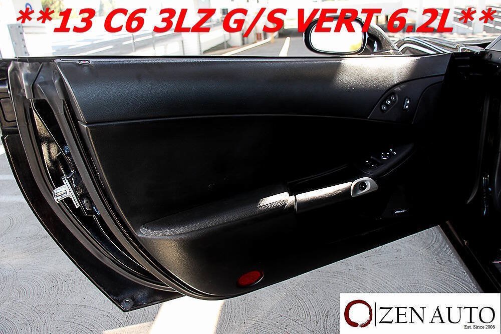 Used 2013 Chevrolet Corvette Grand Sport w/ 3LT Preferred Equipment Group RWD image 26