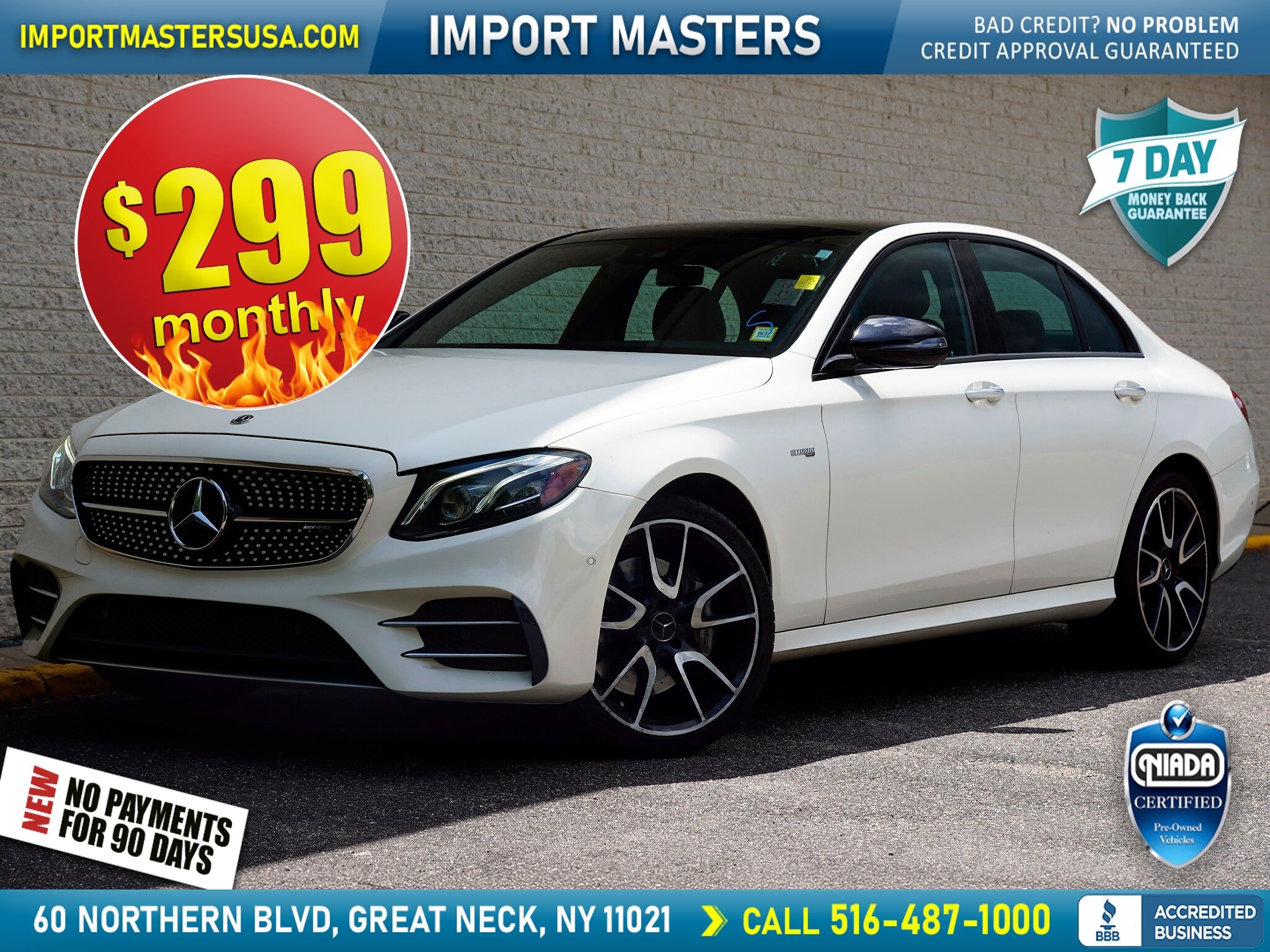Used 2018 Mercedes-Benz E 43 AMG 4MATIC Sedan w/ Premium 2 Package