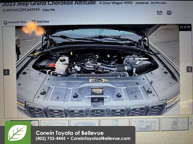 Used 2023 Jeep Grand Cherokee Altitude image 5
