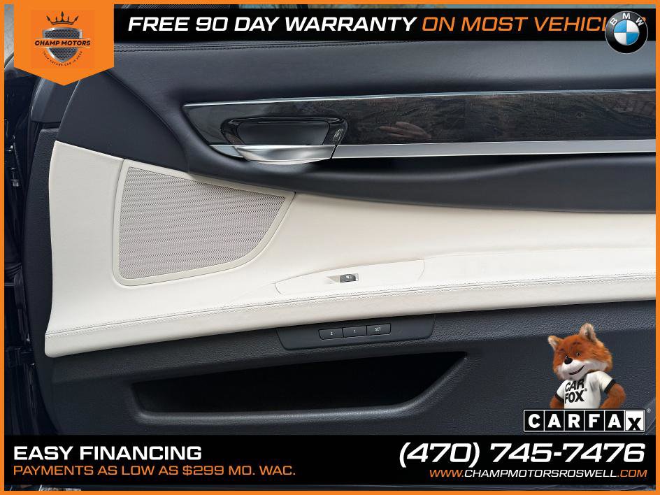 Used 2015 BMW 750Li w/ M Sport Edition RWD image 32