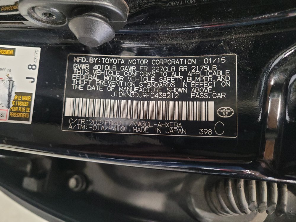 Used 2015 Toyota Prius Two FWD image 33