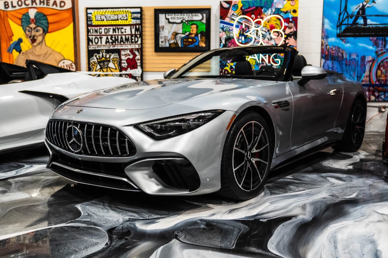 Used 2022 Mercedes-Benz SL 55 AMG 4MATIC image 2