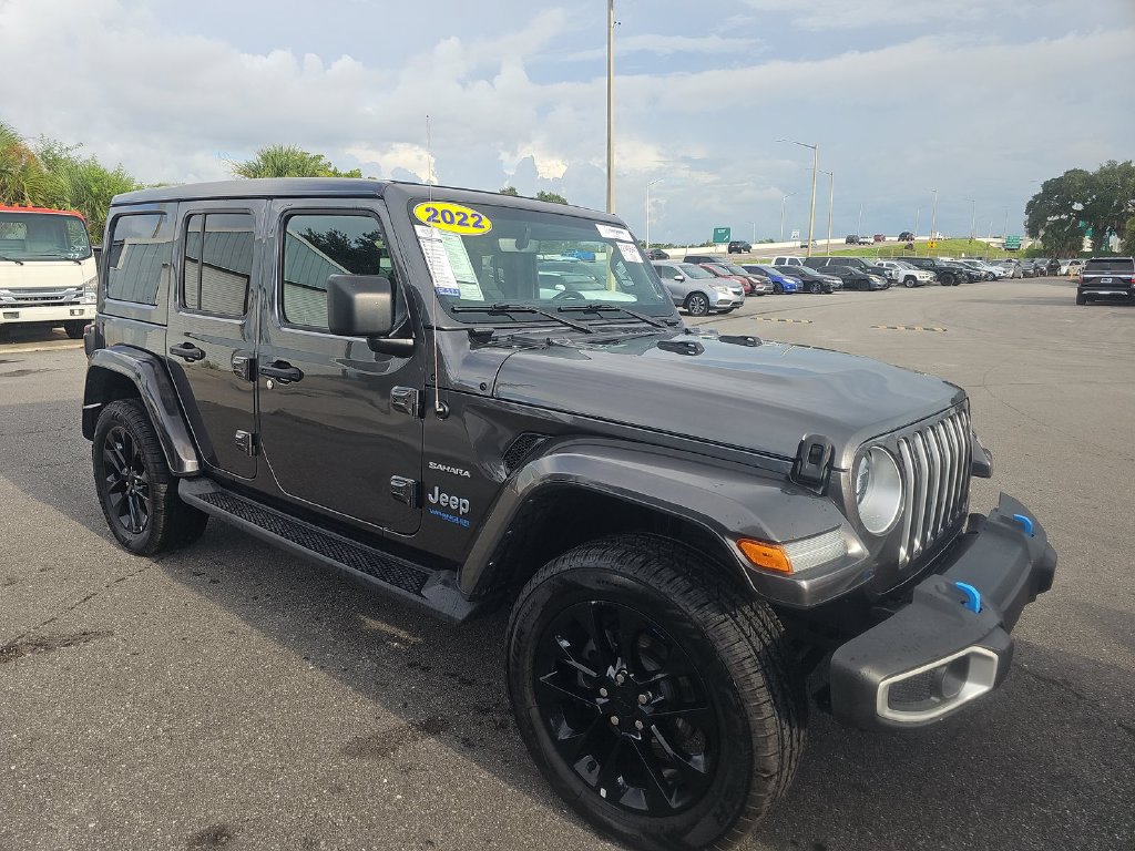 Certified 2022 Jeep Wrangler Unlimited Sahara w/ Cold Weather Group AWD/4WD image 3