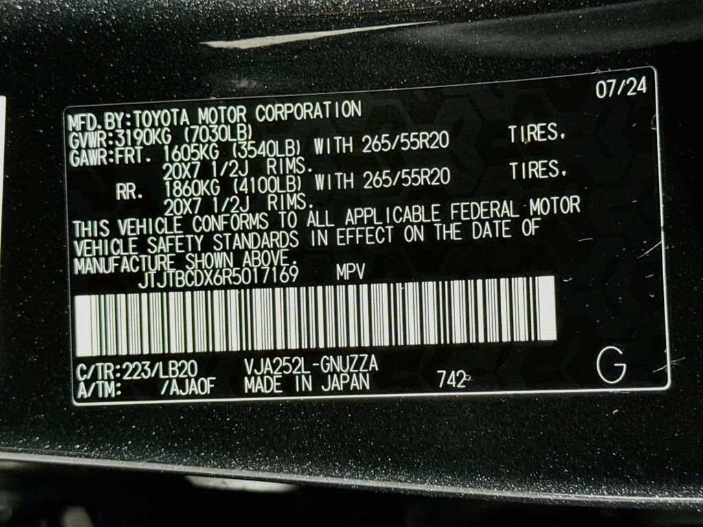 Used 2024 Lexus GX 550 w/ Accessory Package (2T) AWD/4WD image 44