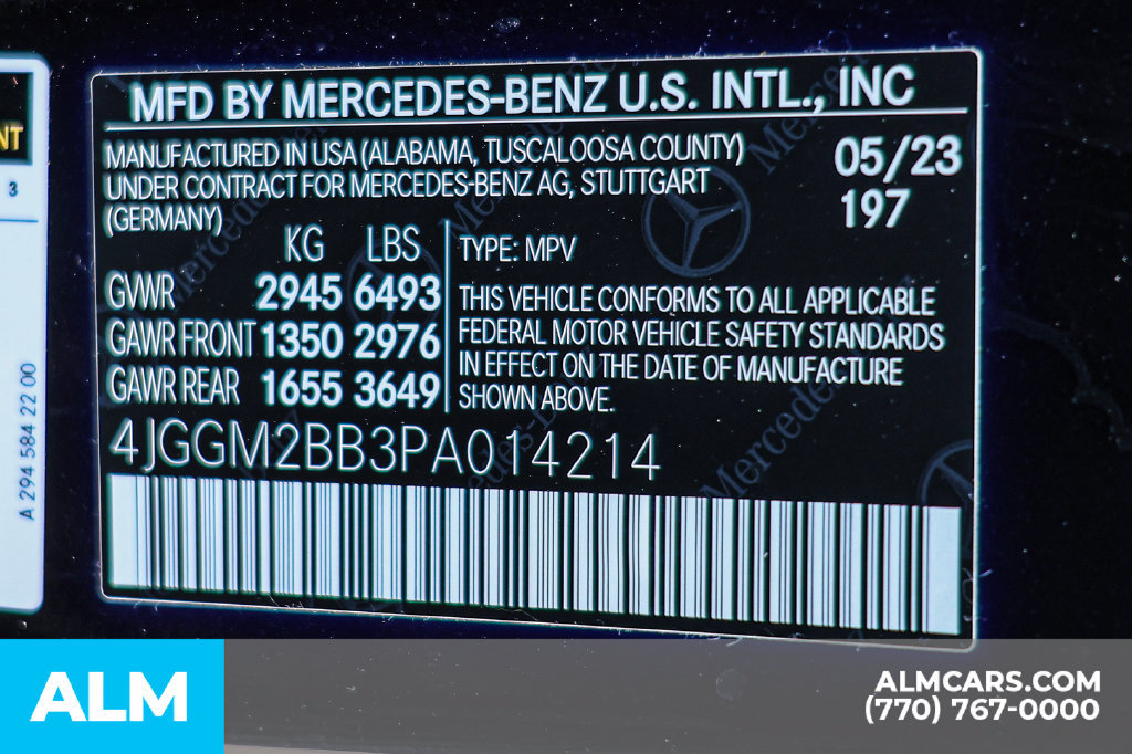 Used 2023 Mercedes-Benz EQE 350+ SUV image 54