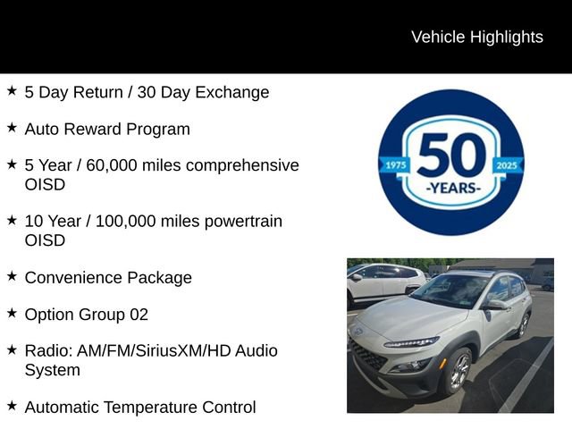 Certified 2023 Hyundai Kona SEL w/ Convenience Package AWD/4WD image 5
