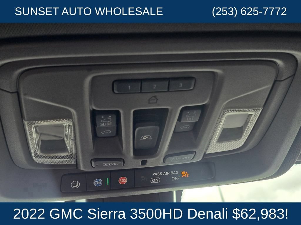 Used 2022 GMC Sierra 3500 Denali w/ Denali Ultimate Package AWD/4WD image 41
