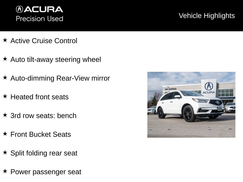 Certified 2018 Acura MDX 3.5L image 21