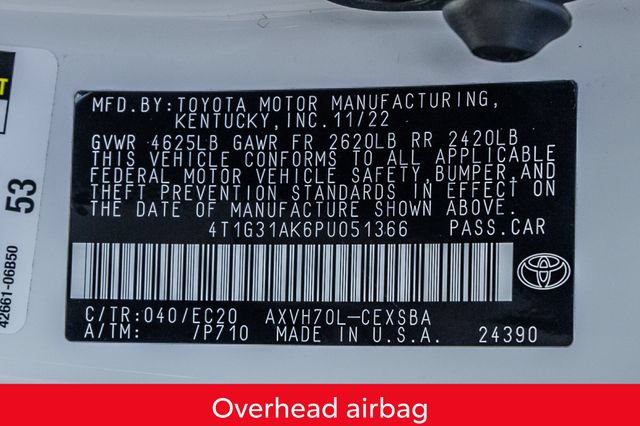 Used 2023 Toyota Camry SE FWD image 34