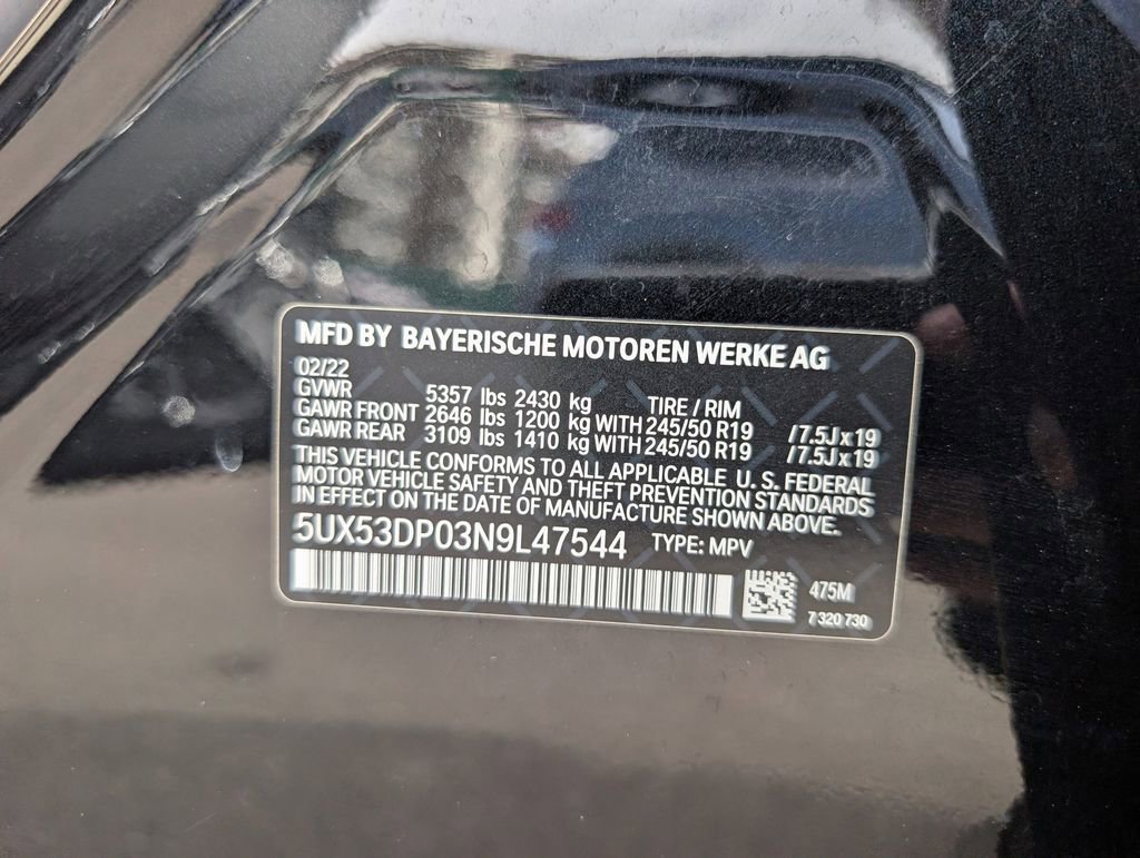 Used 2022 BMW X3 xDrive30i w/ Premium Package 2 image 29