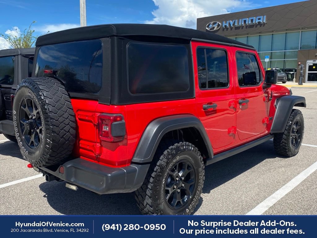 Used 2021 Jeep Wrangler Unlimited Sport AWD/4WD image 11