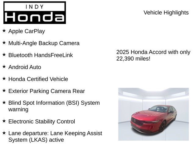 Used 2025 Honda Accord SE image 7