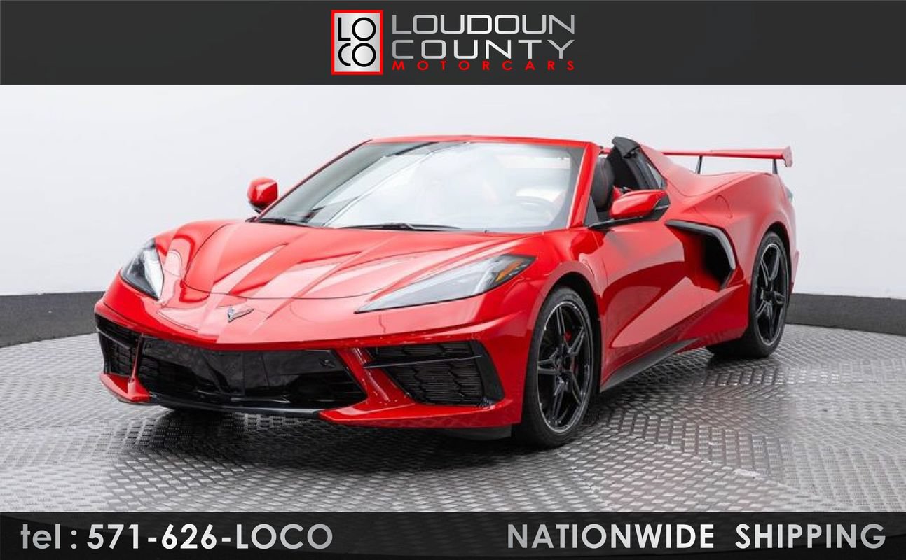 Used 2021 Chevrolet Corvette Stingray Preferred Conv w/ Z51 Performance Package RWD image 1